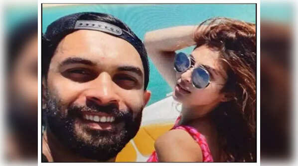 Mouni Roy and Suraj Nambiar