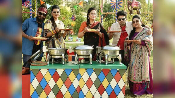 Rannaghar: Arkadeep Mishra, Kinjal Chatterjee and others have a blast with host Sudipa Chatterjee; here's a look at some fun pics