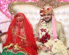 Sana Hasnain and Ishan Zaidi's wedding ceremony