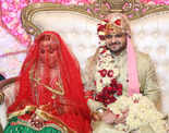 Sana Hasnain and Ishan Zaidi's wedding ceremony