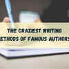 The craziest writing methods of famous authors