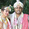 Pranitha Subhash and Nitin Raju