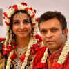 Sanjjanaa Galrani and Dr Azeez Pasha