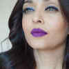 Purple lip colour