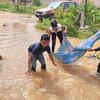 ​Flooded road in Bengaluru