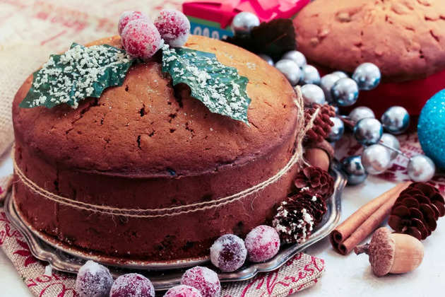 christmas-fruit-cake-kerala-plum-cake-picture-id509930330