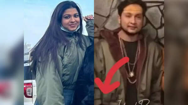 Pawandeep lent his jacket to Arunita?