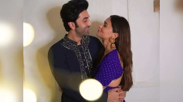 Alia Bhatt and Ranbir Kapoor’s romantic Diwali celebration