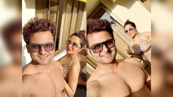 Sugandha Mishra and Sanket Bhosale