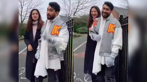 Gauahar Khan and Zaid Darbar