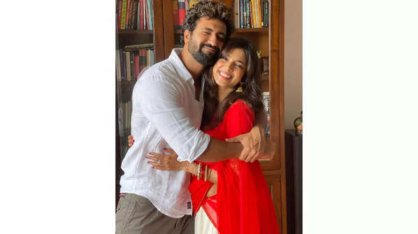 Malavika Mohanan and Vicky Kaushal