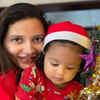 With mommy