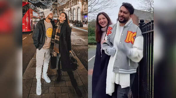Gauahar and Zaid