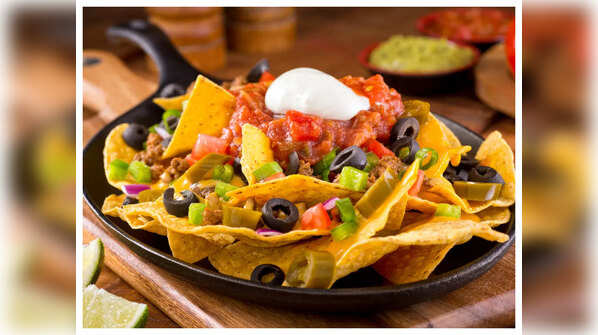 Cheesy Nachos