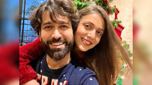 Nakuul Mehta with his cute family