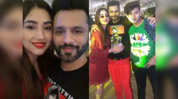 Rahul Vaidya and Disha Parmar