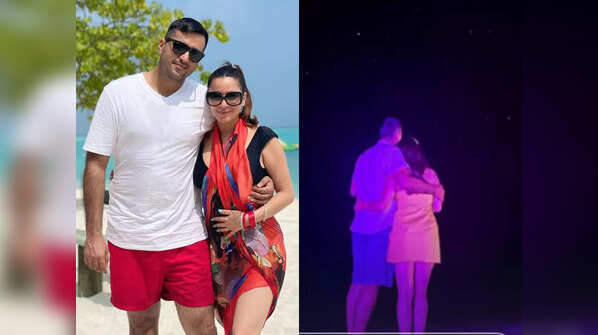 Shraddha Arya and hubby Rahul Nagal