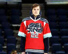 Models showcase uniforms of the Russian Olympics athletes designed by ZASPORT