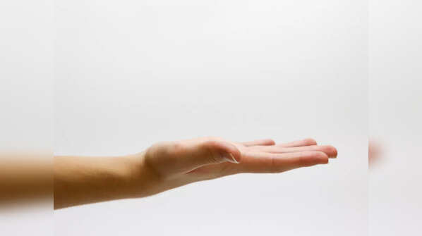 Looking at your palms