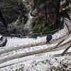 Photos of tourists enjoying season's first snowfall in Shimla