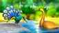 தங்க அன்னம் முட்டாள் மயில் Golden Swan Foolish Peacock Story 3D Animated Tamil Moral Stories JOJO TV