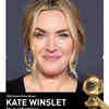 Kate Winslet wins Best Actress in a Limited Series or Television Movie for her delineation of a small town detective in 'Mare of Easttown'. This is her fourth Golden Globe win.