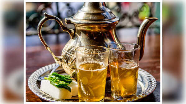 Mint tea, Morocco