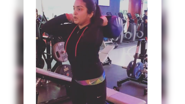 Heavy workout