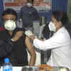 Assam: Precautionary dose of Covid vaccine being administered at Gauhati Medical College Hospital for front line workers and senior citizens on the second day of its roll out