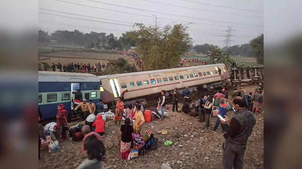 Guwahati-Bikaner Express derailment