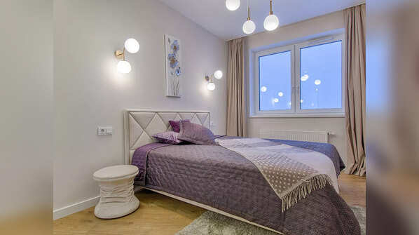 The ornamental, glamorous room