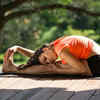Try this yoga pose before going to bed