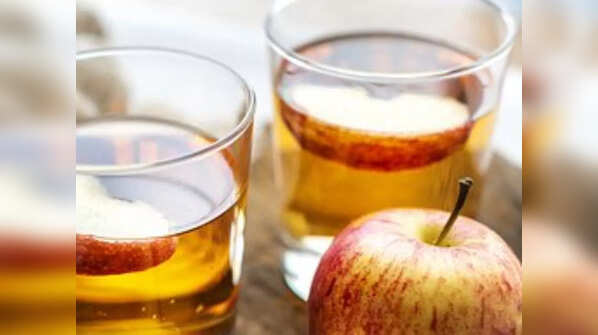 Diluted Apple Cider vinegar