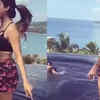 Article image for: Shilpa Shetty Kundra plays a 'priceless' prank on <i class="tbold">rajiv adatia</i>, pushes him into the pool