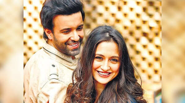 Aamir Ali and Sanjeeda Shaikh