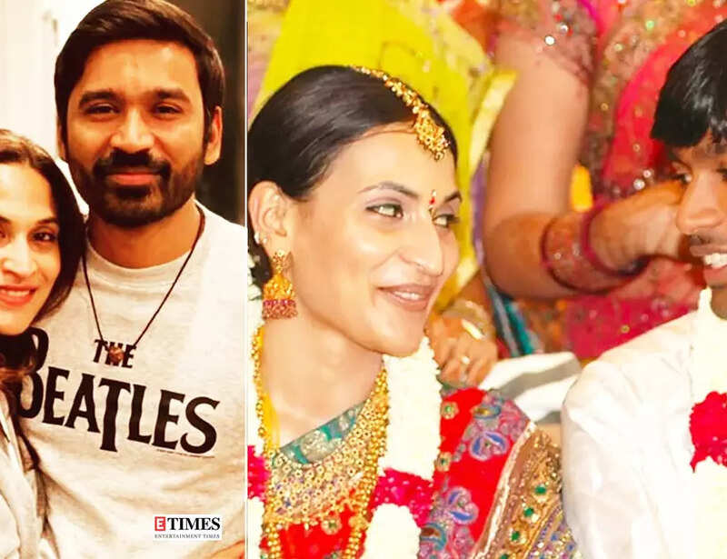 Lovely moments of Dhanush and his wife Aishwaryaa Rajinikanth go viral after they announce separation