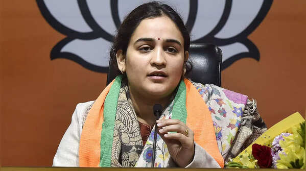 In pics: Mulayam Singh Yadav's daughter-in-law Aparna Yadav joins BJP