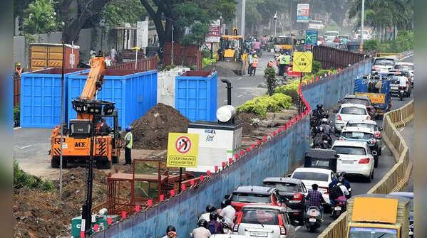 In photos: Chennai Metro work causes traffic bottlenecks