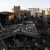 Article image for: These pictures show devastation caused by Saudi-led coalition <i class="tbold">air strikes</i> in Yemen