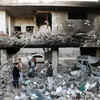 Article image for: New pictures of <i class="tbold">air strikes</i>