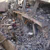 Article image for: These pictures show devastation caused by Saudi-led coalition <i class="tbold">air strikes</i> in Yemen