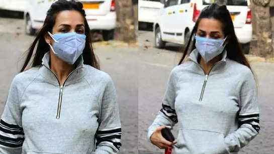 Malaika Arora gets mercilessly trolled for going braless on a morning walk, 'Double mask without a single bra...', says a netizen
