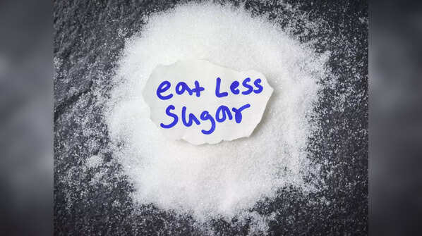 Eating less sugar
