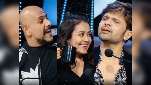 Neha Kakkar's love life made fun of by Vishal Dadlani and Himesh Reshammiya on Indian Idol