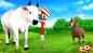 Hindi Kahaniya: Watch Cartoon Kahani in Hindi 'Honest Cow & Cunning Goat' for Kids - Check out Fun Kids Nursery Rhymes And Baby Songs In Hindi
