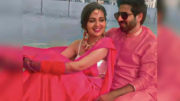 Pink for Haldi