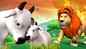 Hindi Kahaniya: Watch Cartoon Kahani in Hindi 'The Honest Cow And The Lion' for Kids - Check out Fun Kids Nursery Rhymes And Baby Songs In Hindi