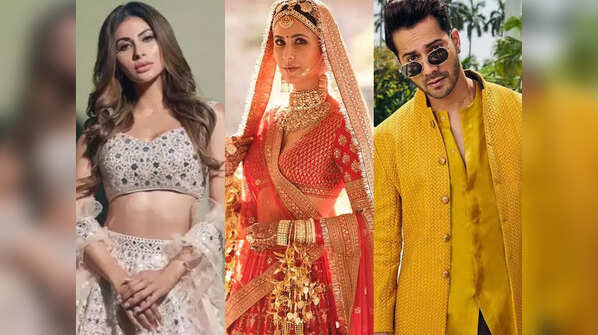 Mouni Roy, Katrina Kaif, Varun Dhawan: Celebs who had to postpone their wedding receptions due to Covid-19 restrictions