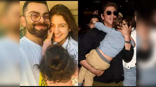 From Anushka Sharma-Virat Kohli to Shah Rukh Khan-Gauri Khan, celebs who did their best to keep their kids away from media glare