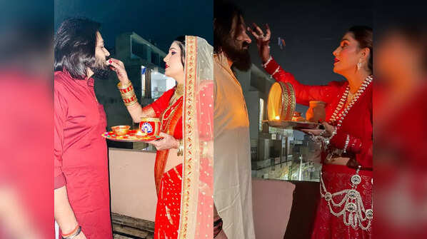 Photos from Karwa Chauth